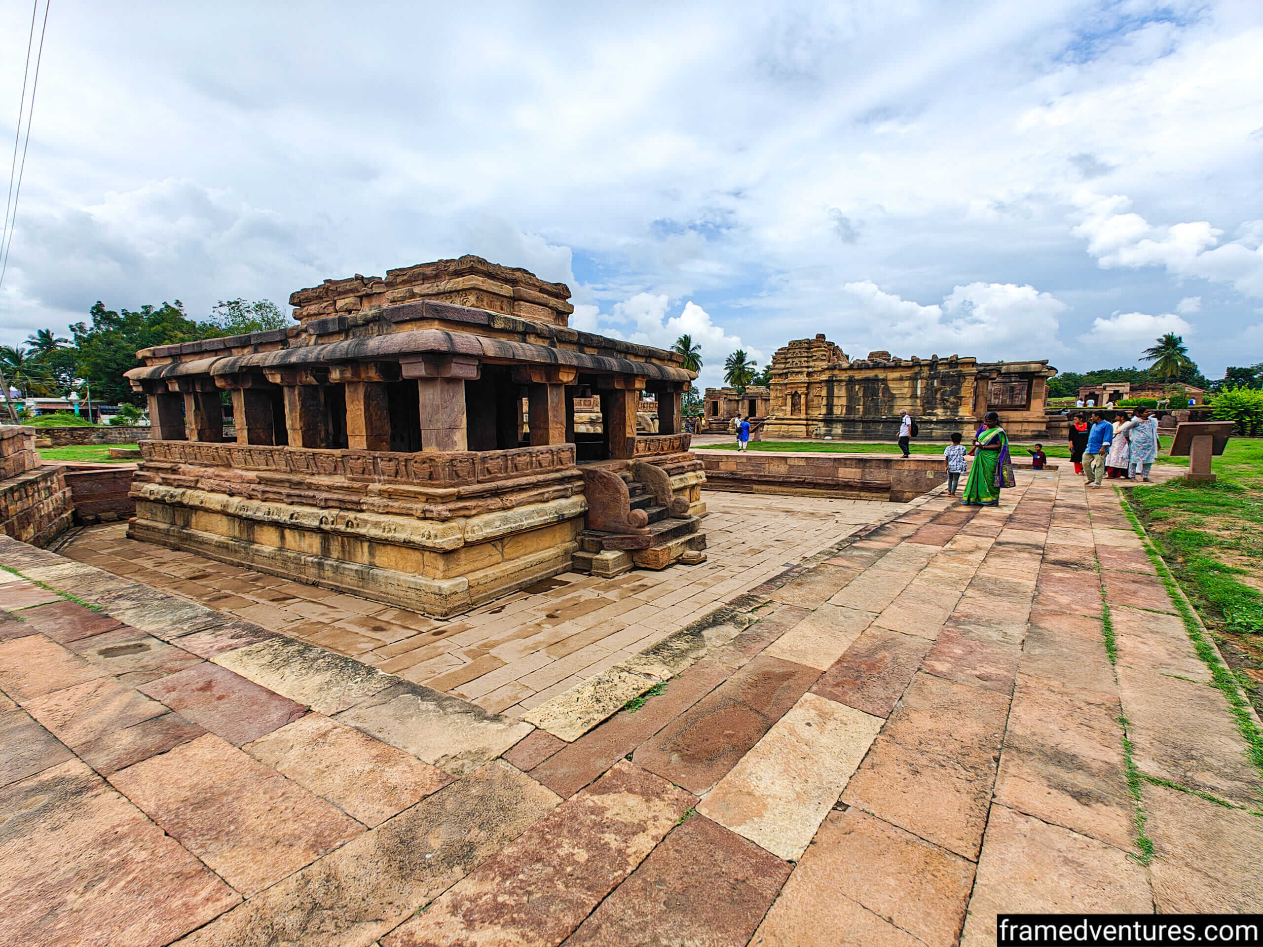 Few temples in Aihole