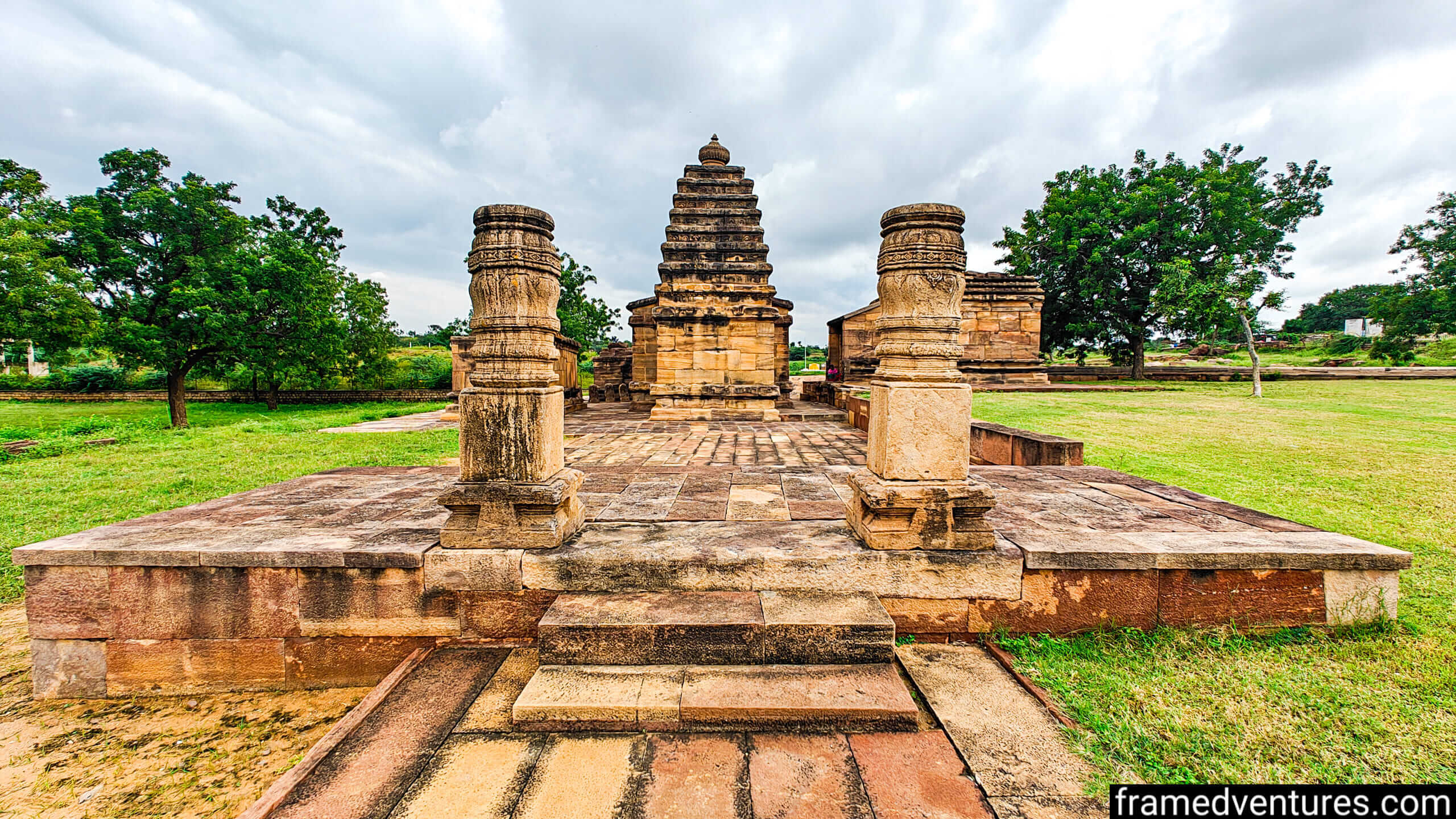 Mallikarjuna Temple Complex in Aihole