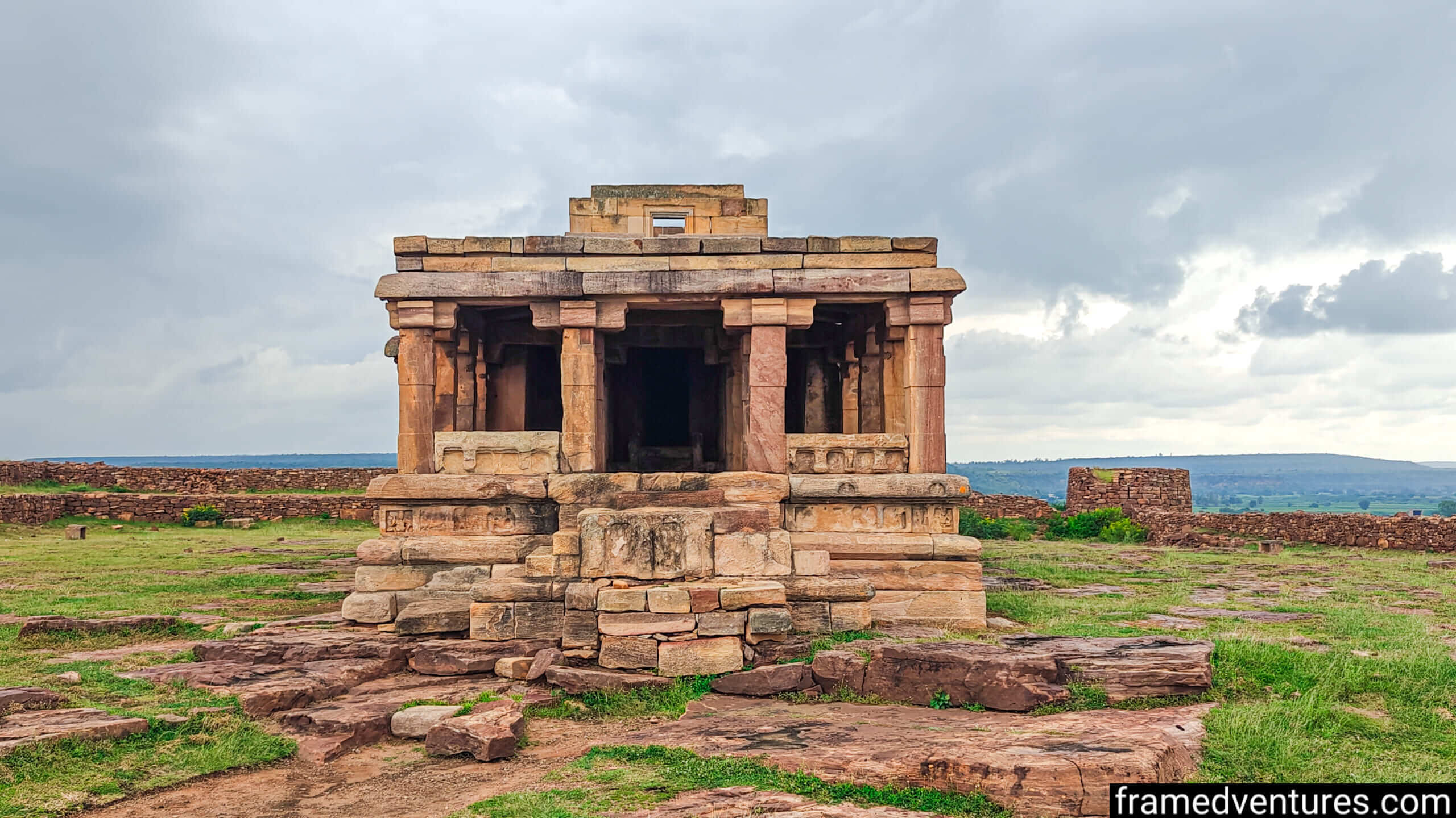 Meguti Jain Temple in Aihole