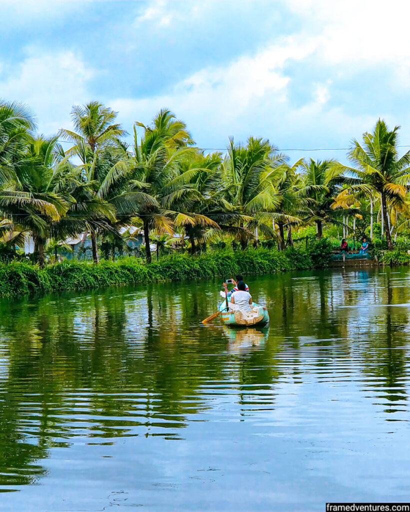 boat ride in munroe island