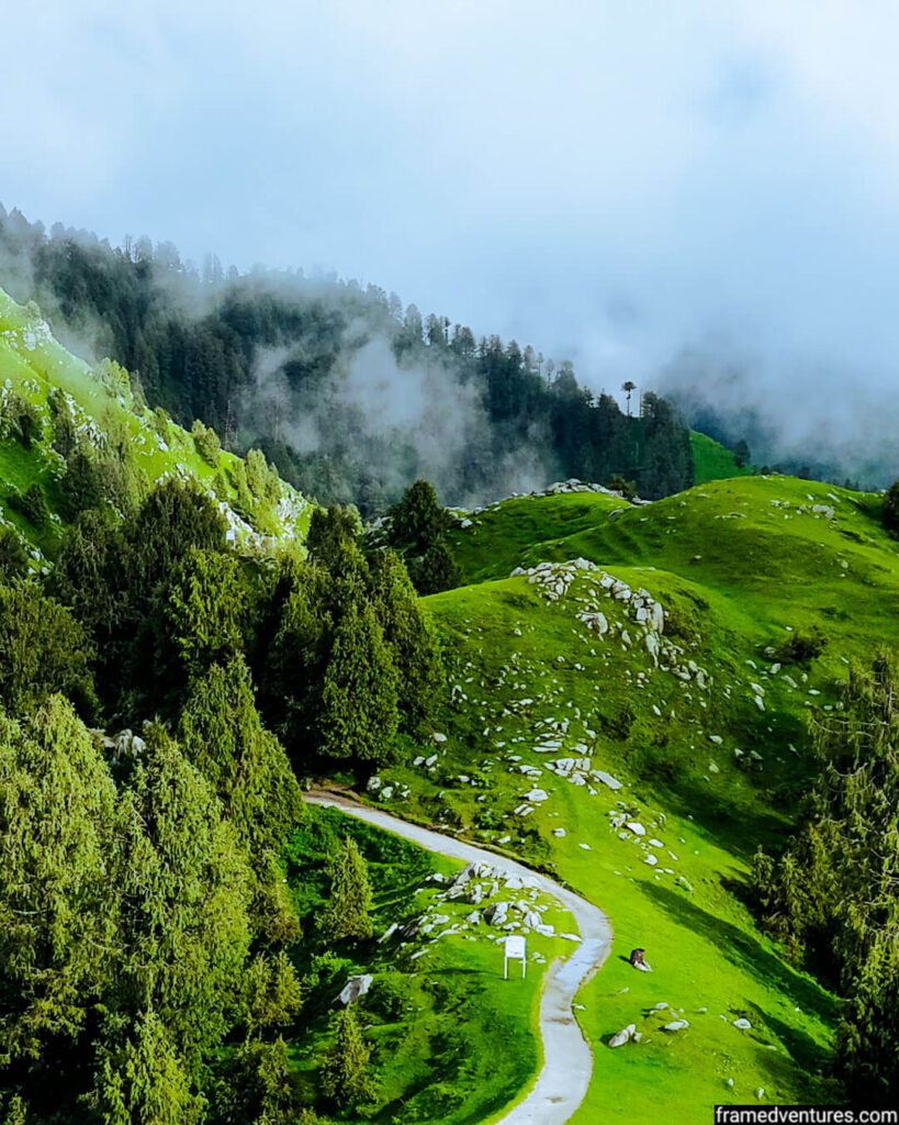 way to dainkund peak
